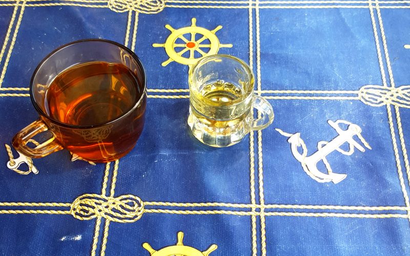 Tee Rakija in Ohrid